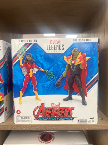 ML:Skrull Queen & Super Skrull