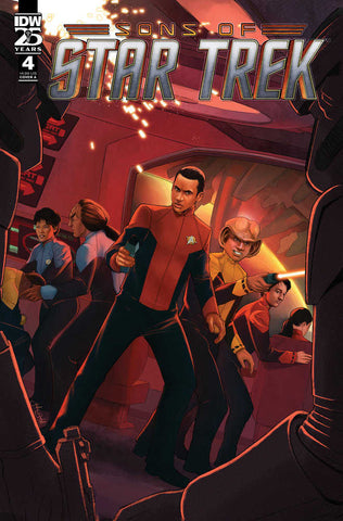 Star Trek Sons Of Star Trek #4 Cover A Bartok
