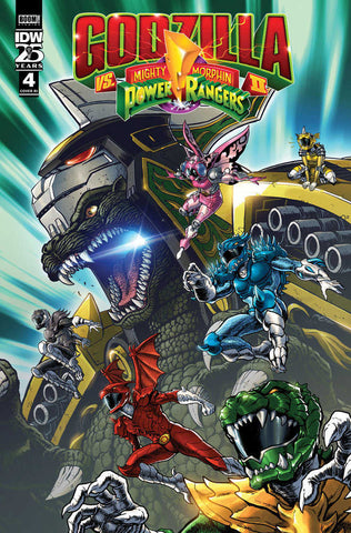 Godzilla vs. The Mighty Morphin Power Rangers II #4 Variant Ri (10) (Frank)