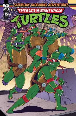 Teenage Mutant Ninja Turtles: Saturday Morning Adventures #15 Variant B (Cunha)