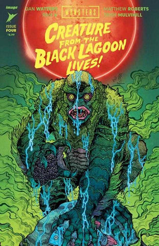 Universal Monsters Creature From The Black Lagoon Lives! #4 (Of 4) Cover E 1 in 50 Maria Wolf Variant