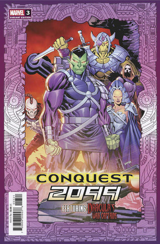 Conquest 2099 #3 (Of 5) Ken Lashley Frame Variant