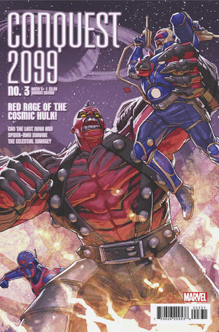 Conquest 2099 #3 (Of 5) Pete Woods Variant