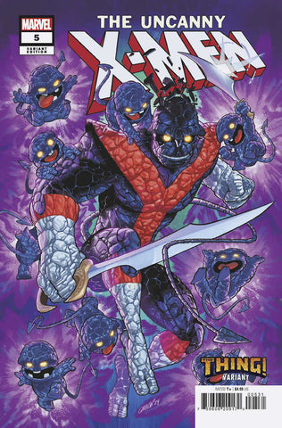 Uncanny X-Men #5 Javier Garron The Thing Variant