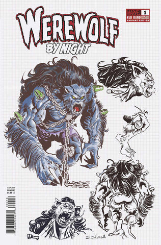 Werewolf By Night Red Band #4 10 Copy Variant Edition Design Variant (Bag)