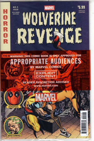 Wolverine Revenge Red Band #5 (Of 5) 25 Copy Variant Edition Variant (Bag)