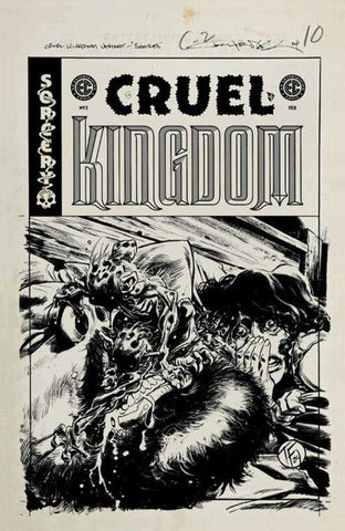 EC Cruel Kingdom #2 Cover D 20 Copy Variant Edition Fowler Black & White Artist Edition