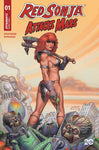 Red Sonja Attacks Mars #1 Cover A Linsner