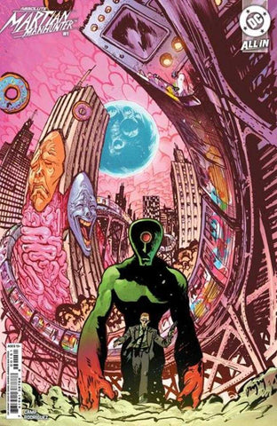Absolute Martian Manhunter #1 (Of 6) Cover J 1 in 50 Daniel Warren Johnson Card Stock Variant