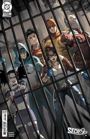 Secret Six #1 (Of 6) Cover C Lesley Leirix Li Card Stock Variant