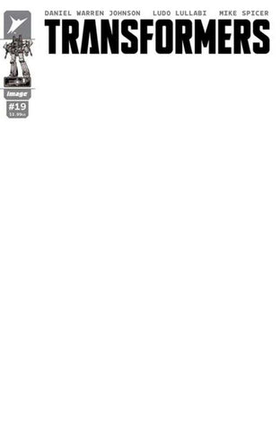 Transformers #19 Cover G Blank Sketch Variant