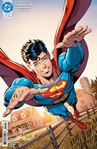 Summer Of Superman Special #1 (One Shot) Cover G 1 in 25 Dan Jurgens Card Stock Variant