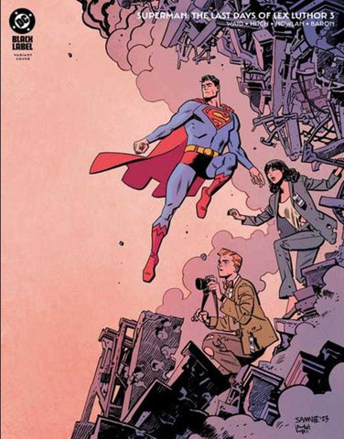 Superman The Last Days Of Lex Luthor #3 (Of 3) Cover B Chris Samnee Variant
