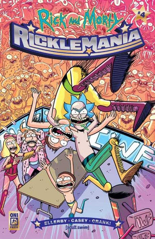 Rick And Morty Ricklemania #4 Cover A Ellerby
