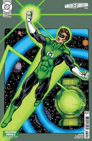 Green Lantern #24 Cover D George Perez Legacy Card Stock Variant