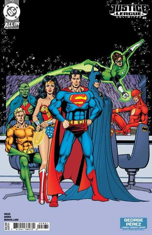 Justice League Unlimited #8 Cover F George Perez Legacy Card Stock Variant (We Are Yesterday)