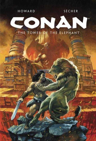 Conan Illustrated The Tower Of The Elephant Hardcover (Mature)