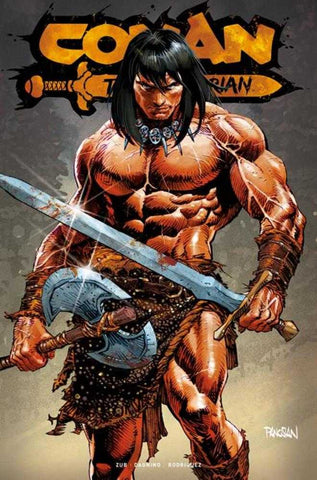 Conan The Barbarian #21 Cover H Sdcc Exclusive Dan Panosian Foil Trade Variant (Mature) Limited To 700 Copies Allocations May Occur