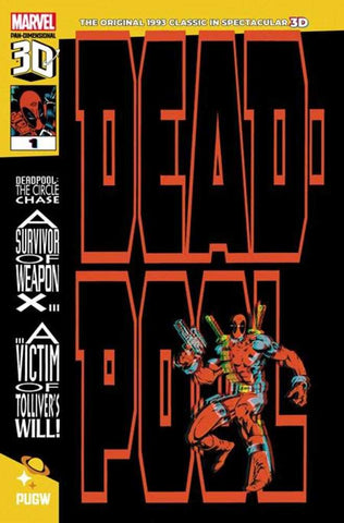 Deadpool Circle Chase (1993) #1 Pan Dimensional 3 D Edition