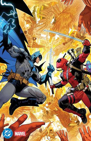 DC Marvel Batman Deadpool #1 (One Shot) Cover T Dan Mora Foil Variant