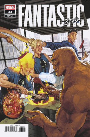 Fantastic Four #33 25 Copy Variant Edition Francesco Mobili Variant