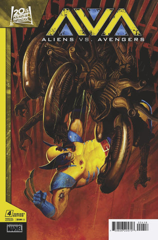 Aliens vs Avengers #4 (Of 4) 25 Copy Variant Edition Em Gist Variant