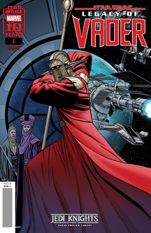 Star Wars Legacy Of Vader #1 Jedi Knights Sneak Preview Variant