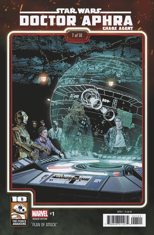Star Wars Doctor Aphra Chaos Agent #1 Force Awakens 10th Ann
