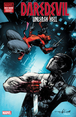 Daredevil Unleash Hell Red Band #2 (Of 5) Variant (Polybag)