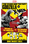 Godzilla vs. X-Men #1 Lee Garbett Versus Variant