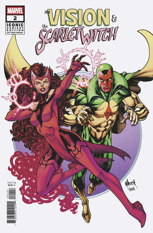 Vision & Scarlet Witch #2 (Of 5) Todd Nauck Iconic Variant