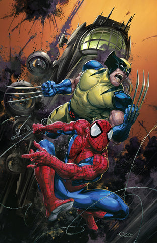Spider-Man & Wolverine #1 100 Copy Variant Edition Crain Vir Variant