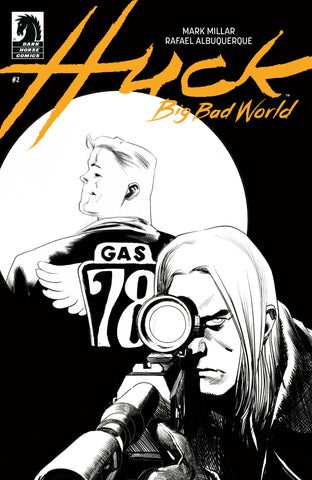 Huck II #2 Cover B Albuquerque Black & White (Mature)