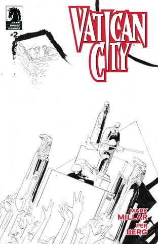 Vatican City #2 Cover B Berg Black & White (Mature)
