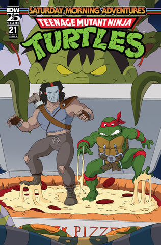 Teenage Mutant Ninja Turtles Saturday Morning Adventure #21 Cover A Schoening