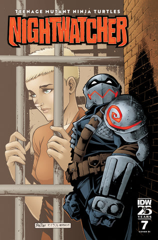 Teenage Mutant Ninja Turtles Nightwatcher #7 10 Copy Variant Edition