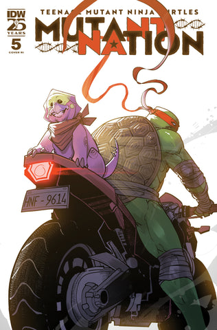 Teenage Mutant Ninja Turtles Mutant Nation #5 10 Copy Cizmesija Variant Edition