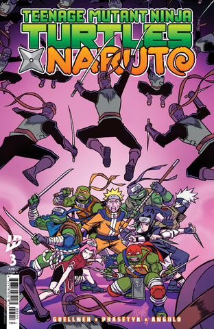 Teenage Mutant Ninja Turtles X Naruto #3 Variant Ri (25) (Smith)