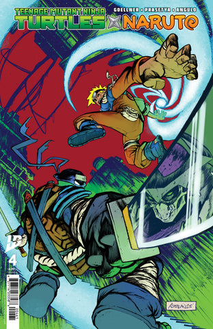 Teenage Mutant Ninja Turtles X Naruto #4 Variant Ri (50) (Catalan)