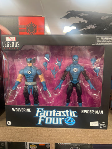 Marvel Legends FF Wolverine Spider-Man