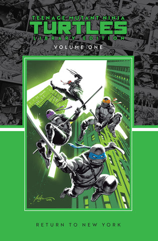 Teenage Mutant Ninja Turtles Hardcover Volume 01 Return Library Edition