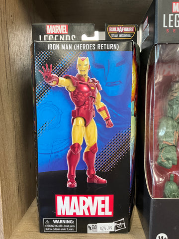 Marvel Legends Iron Man heroes return