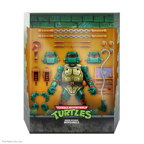 Teenage Mutant Ninja Turtles Ultimates Warrior Metalhead Michelangelo 7-Inch Action Figure