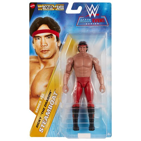 WWE Basic Series 152 Ricky the Dragon Steamboat Action Figure