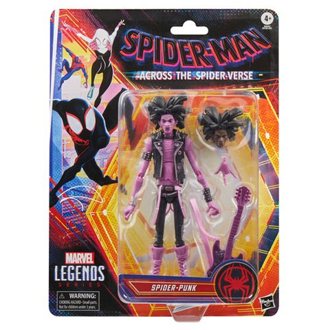 Spider-Man Across The Spider-Verse Marvel Legends Spider-Punk 6-Inch Action Figure