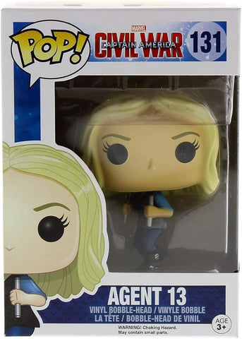 Funko POP Marvel: Captain America 3: Civil War Action Figure - Agent 13