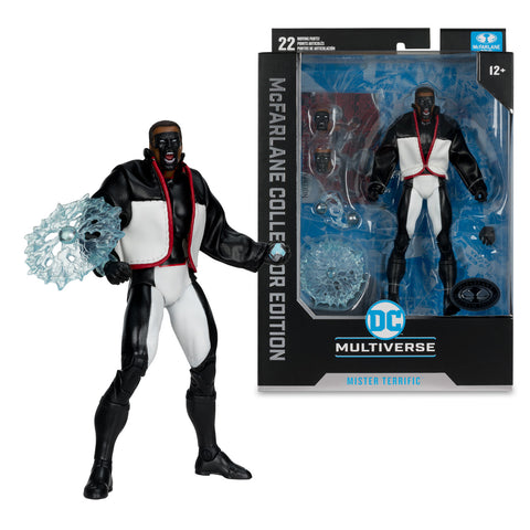 (Platinum) DC McFarlane Collector Edition Wave 8 Mr. Terrific JSA 7-Inch Scale Action Figure #27