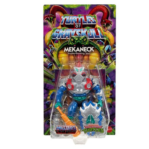 Masters of the Universe Origins Turtles of Grayskull Wave 5 Mekaneck Action Figure