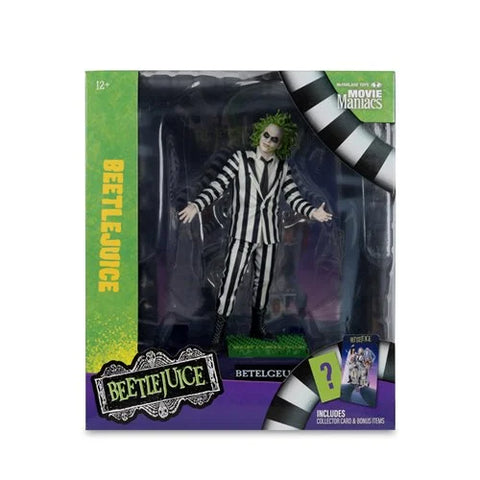 Movie Maniacs Beetlejuice 1988 6-Inch Scale Posed Figure