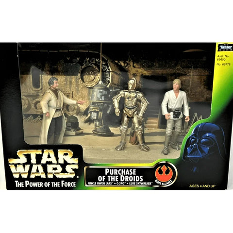 POTF: Star Wars Purchase of the Droids Power of the Force New in Box Unopened
